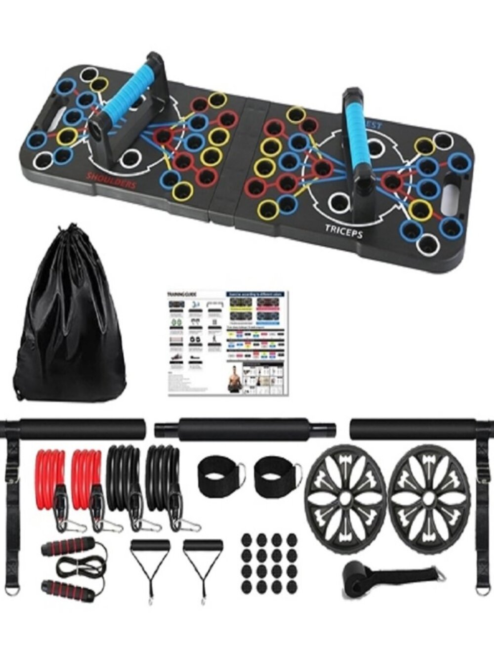 Multifunctional Push Up Board Training Equipment With 15 Fitness Accessories - Picture 4 of 5